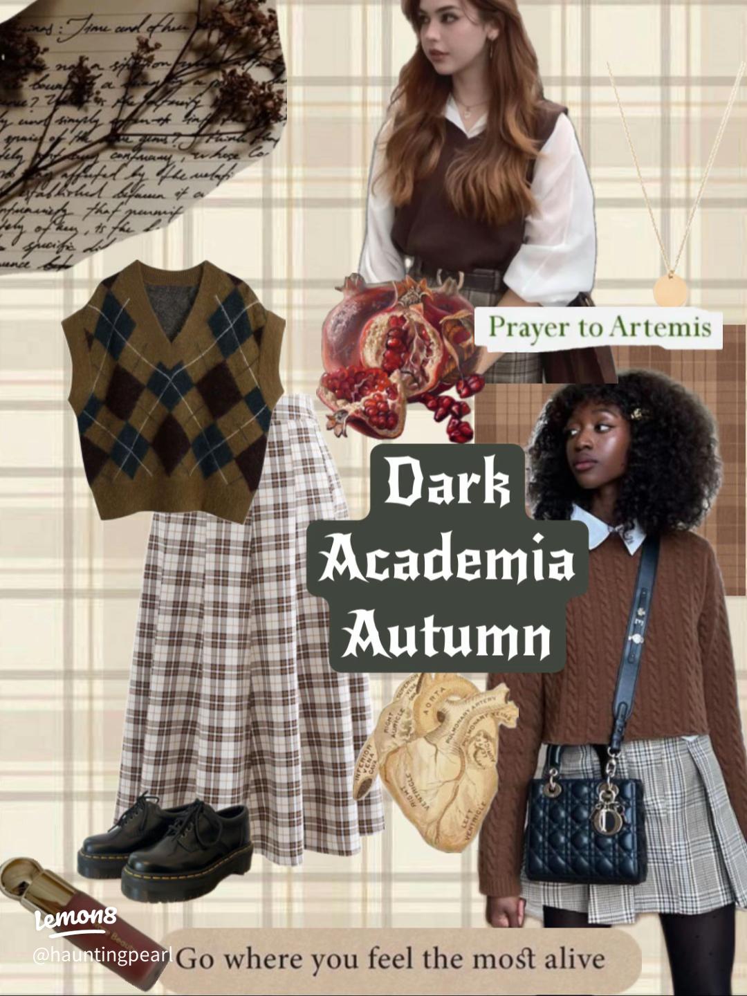 Dark Academia Outfit Essentials for College Students